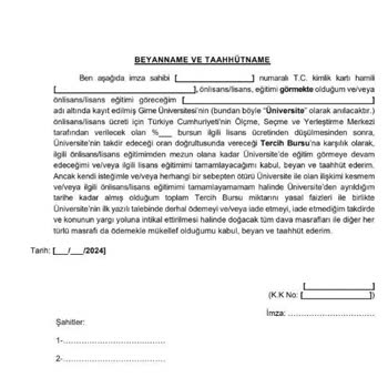 Üniversitenin Yatay Geçişte Evrak Teslimini Engellemesi Ve Haksız Taahhütname Talebi