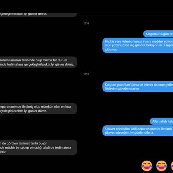 UPS Kargom Erzurumda Bekliyor Teslimat Gecikti Bilgi Alamıyorum