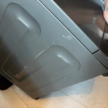 Servis Sonrası Çamaşır Makinemde Çizik Ve Eğiklik Oluştu