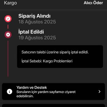 Letgo Cüzdanım Güvende Hizmetinde İptal Edilen Siparişin Ücreti İade Edilmedi