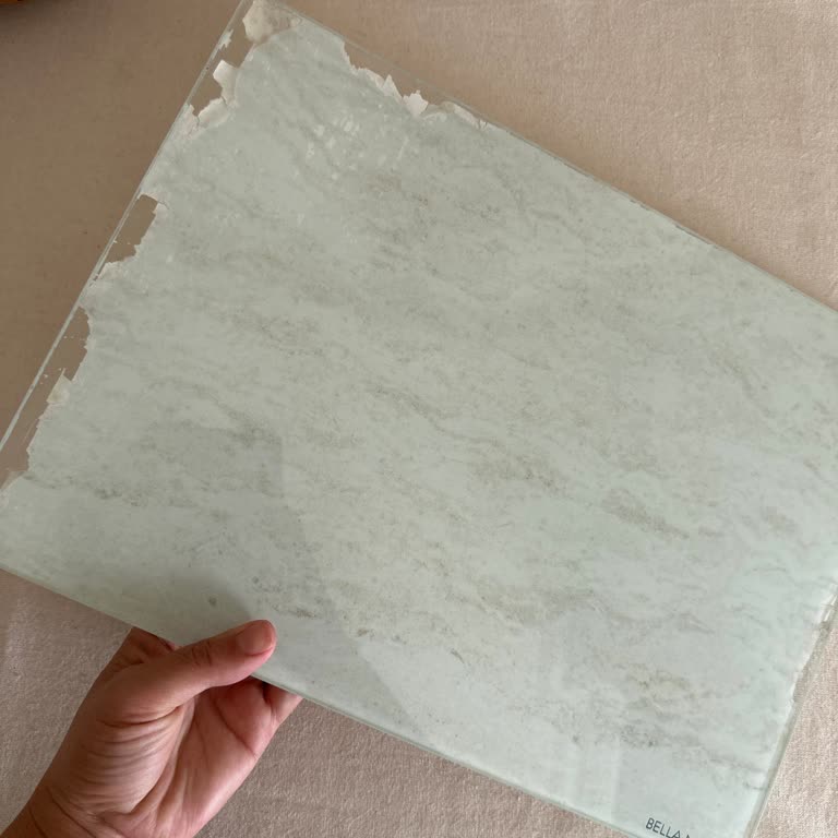 Cam Kesme Tahtası İlk Yıkamada Soyuldu Müşteri Hizmetleri Dönüş Yapmadı