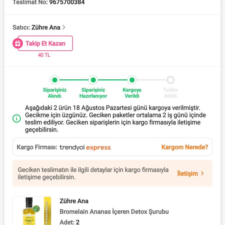 Kargom 6 Gündür Teslim Edilmiyor, Mağdurum!