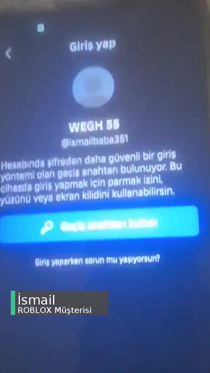 Hesabıma Giremiyorum Roblox Lütfen videonun kapak resmi