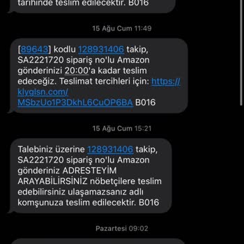 Amazon'dan Aldığım Ürünün Teslimatında 7 Gün Gecikme Ve Yetersiz Telafi