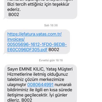 Yataş Bedding Siparişim Günlerdir Teslim Edilmedi Kargo Sessiz
