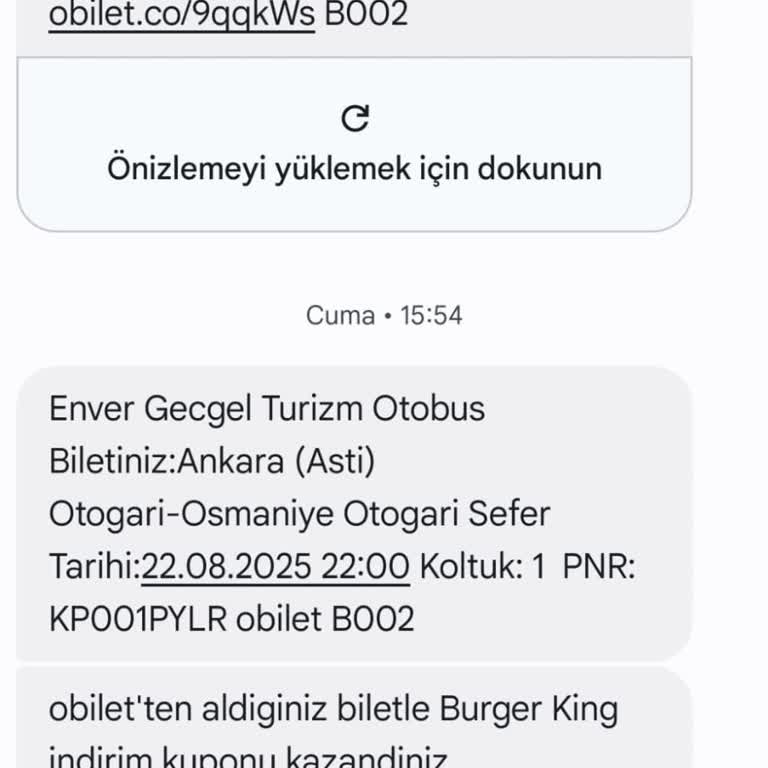 Son Anda İptal Edilen Seferle Mağdur Edildik