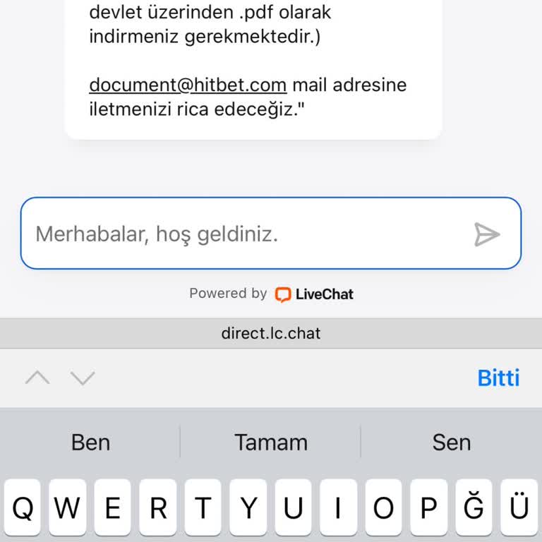 Kimlik Doğrulama Sonrası Dönüş Yapılmıyor, Mağdur Oldum