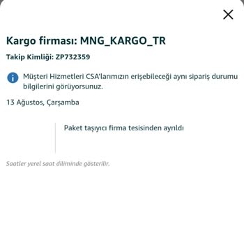 Sipariş Verildiği Halde Ürün Bir Ay Geçmesine Rağmen Teslim Edilmedi