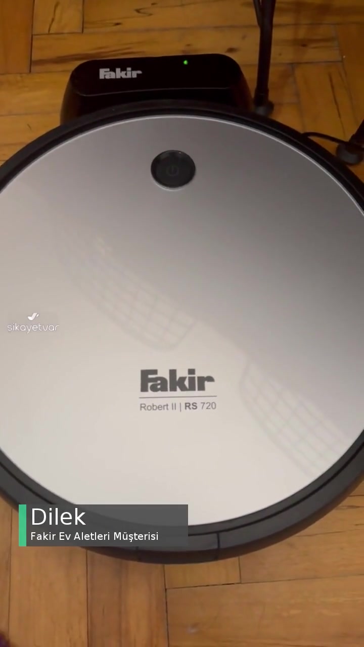 Fakir RS 720 Süpürge Sorunu! videonun kapak resmi