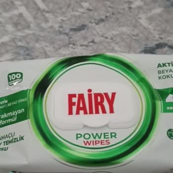 Fairy Yüzey Temizleme Mendilinde Kalite Sıkıntısı!