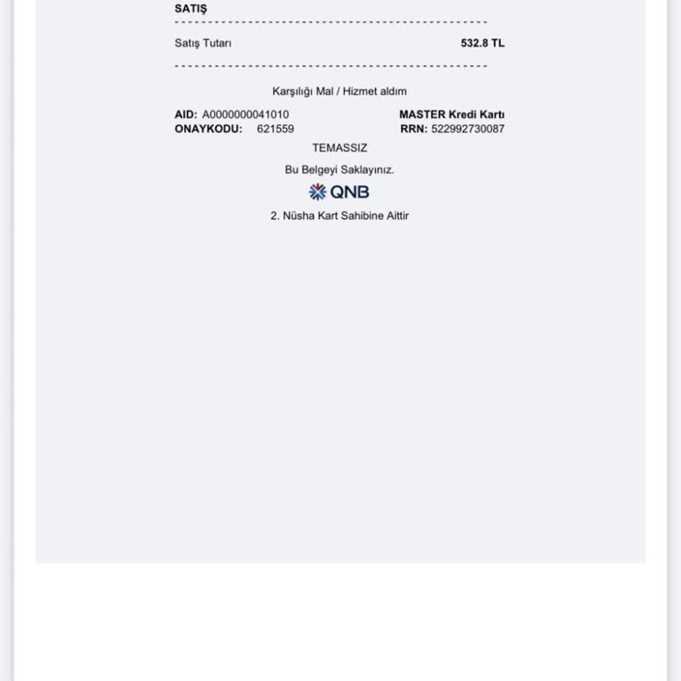 İzinsiz Kredi Kartı İşlemiyle Hesabımdan Para Çekildi