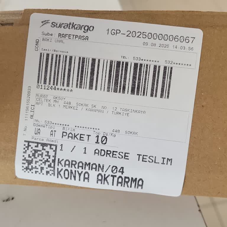 Kargomun Nerede Olduğu Belli Değil, Mağduriyetim Giderilsin