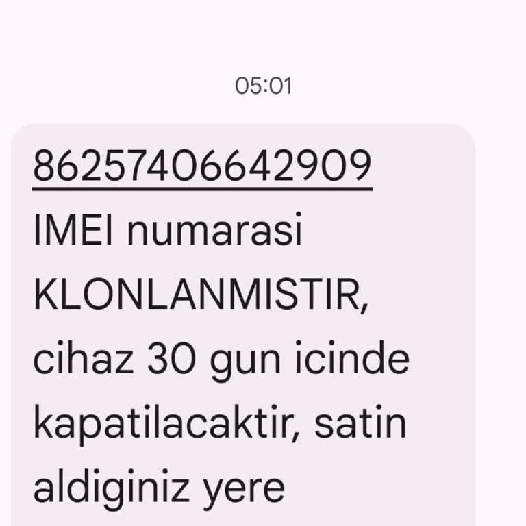 IMEI Klonlanması Sonrası Mağduriyet Ve Garanti Problemi