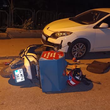 Kurye Motorunun Aracıma Çarpması Sonrası Muhatap Bulamıyorum