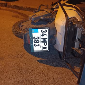 Kurye Motorunun Aracıma Çarpması Sonrası Muhatap Bulamıyorum