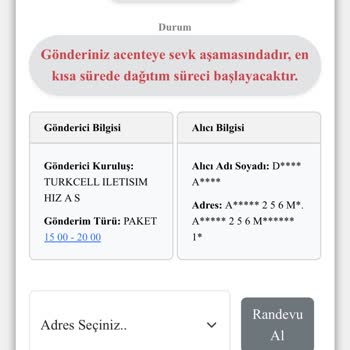 Teslimat Gecikmesi Ve Yetersiz Müşteri Hizmeti Nedeniyle Yaşanan Mağduriyet