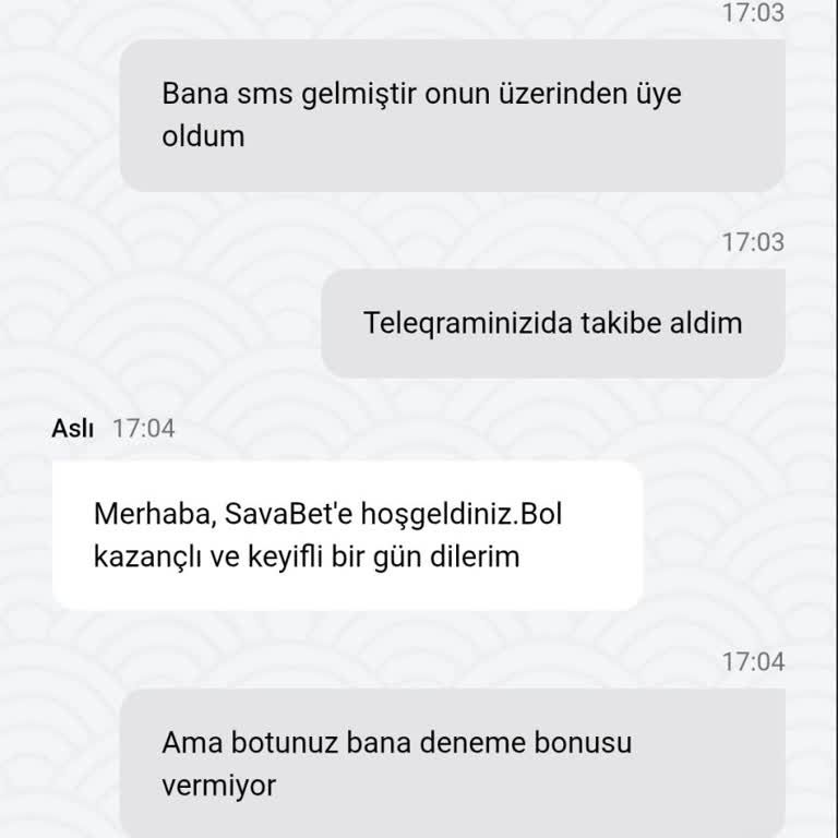 Deneme Bonusu Verilmedi, Kişisel Bilgilerim Alındı