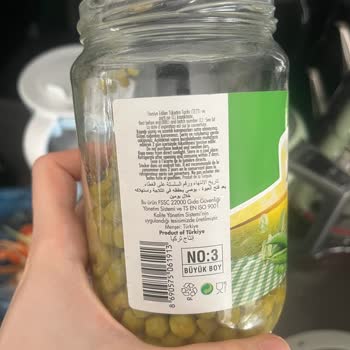 Konserve Bezelyeden Çıkan Salyangoz Şokuyla Mağduriyet Yaşadım