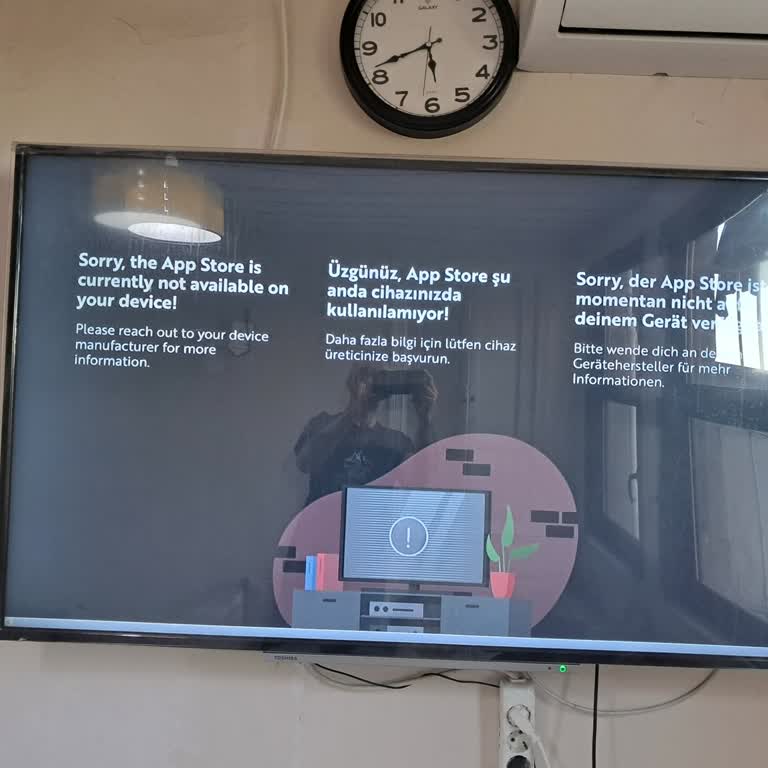 Toshiba Smart TV Uygulama Mağazası Sürekli Açılmıyor, Çözüm Sunulmuyor
