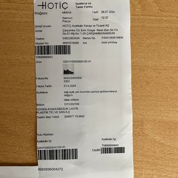 Ayakkabının Dikişleri Attı Garantiye Rağmen Red Cevabı Aldım