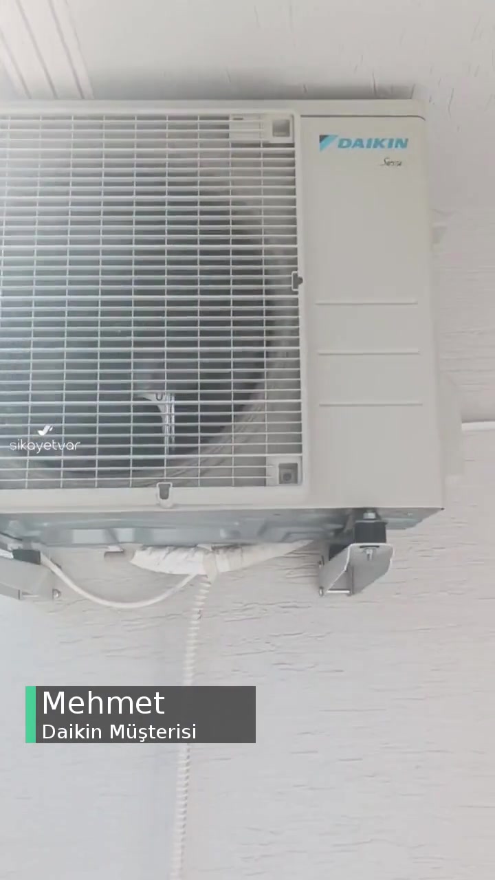 Daikin Klima Sesli Çalışıyor videonun kapak resmi