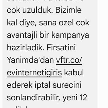 Kapatılan Vodafone Hattıma Açıklamasız Borç Bildirimi Ve Çözülmeyen Müşteri Hizmetleri