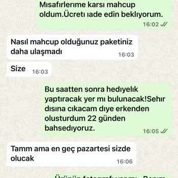 Design By Ülkem Siparişim 22 Gündür Gönderilmedi Ücretim İade Edilmiyor
