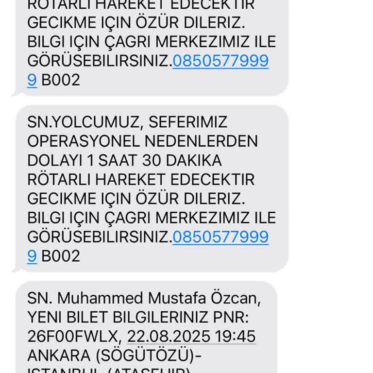 Sürekli Geciken Seferler Ve Mağduriyetin Giderilmemesi