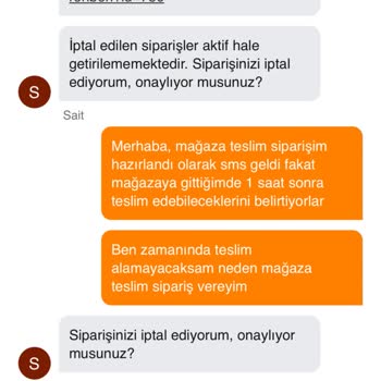 Siparişim Hazır Değildi, Müşteri Hizmetleri De Çözüm Sunmadı
