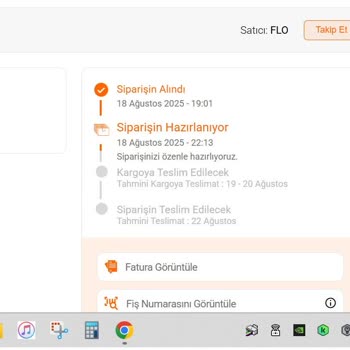 FLO Online Siparişim Kargoya Verilmedi Ve Bilgilendirme Yapılmadı