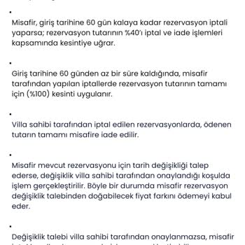 İptal Edilen Villa Rezervasyonunda Sözleşmeye Rağmen Ücret İadesi Yapılmadı