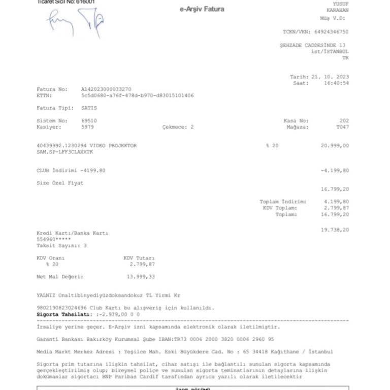 Hediye Powerbank İçin Fatura Sorunu Ve Garanti Mağduriyeti