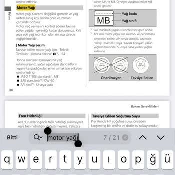 Yanlış Motor Yağı Kullanımı Nedeniyle İleride Oluşabilecek Sorunlardan Endişeliyim