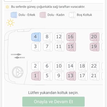 Cam Kenarı Koltuk Seçimi Engellendi Mağduriyet Yaşadım