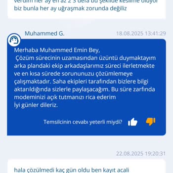 Sürekli Tekrarlayan İnternet Kesintileri Nedeniyle Kalıcı Çözüm Talebi