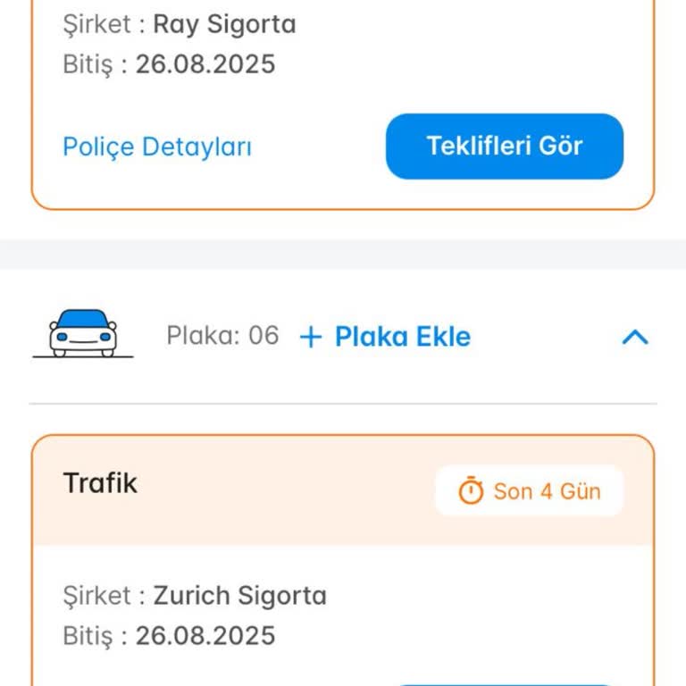 Zeyil İşlemi Yapılamıyor, Trafik Sigortam Yenilenemiyor