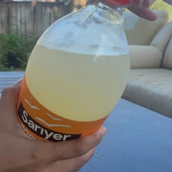 Sarıyer Portakallı İçecek Gazsız Ve Şeffaf Renge Dönüştü