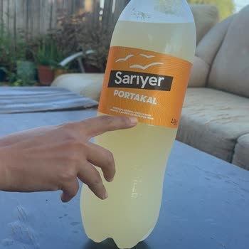 Sarıyer Portakallı İçecek Gazsız Ve Şeffaf Renge Dönüştü