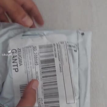 Aras Kargo Açılmış Paket İçinden Ürün Alınmış Tekrar Bantlanmış