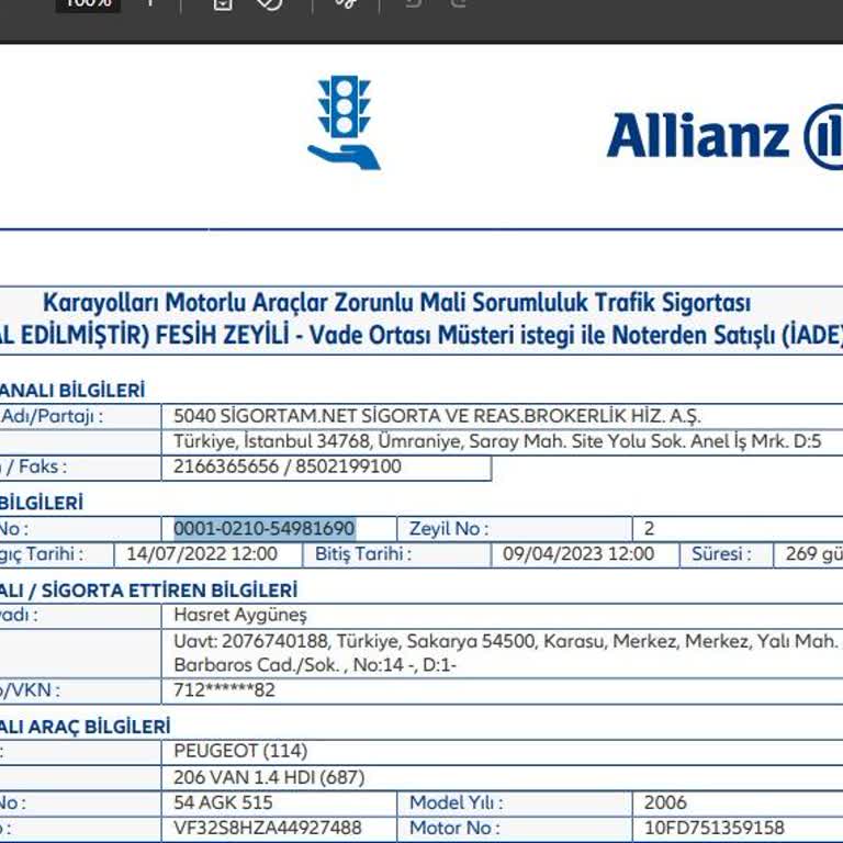 Sigorta Şirketinin Haksız İcra İşlemi Ve Banka Blokesi Nedeniyle Mağduriyet