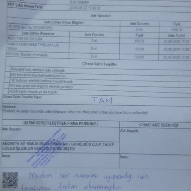 Adres Değişikliği Sonrası Sürekli Hizmet Kesintisi Ve Haksız Ücret Talepleri