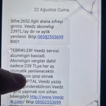 Veedz-tr.com Haksız Para Çekimi Ve İade Talebi
