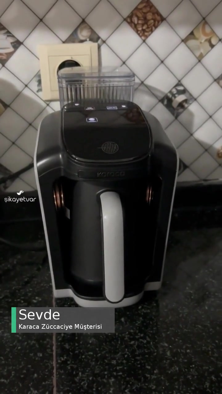 Karaca Su Hazneli Kahve Makinesi Pişirmiyor, Arıza Veriyor videonun kapak resmi