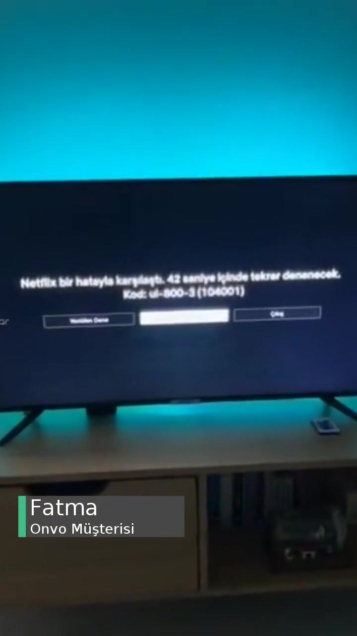 Onvo TV Netflix Hatası videonun kapak resmi