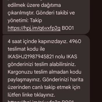 Hepsijet Kargom Teslim Edilmedi Ve Yanlış Bilgilendirme Yapıldı