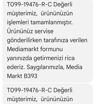 Media Markt’ta Tamir Sürecinde Bilgi Eksikliği Ve Ürün Değişimi Sorunu