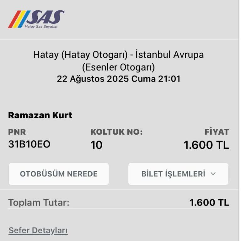 Otobüs Durakta Bıraktı, Bilet Ücreti İadesi Yapılmıyor