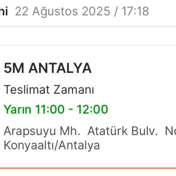 Migros Siparişim Hazır Değildi Teslimat Saatini İzinsiz Değiştirdiler