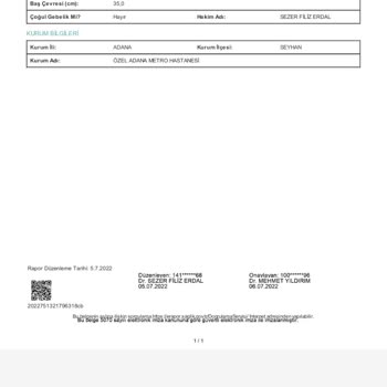 Hastanede Yapılan Ödemenin Resmi Kayıtlarda Görünmemesi Ve İade Talebi