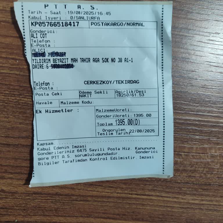 Kargo Teslim Edilmeden Adreste Yok Denilerek Mağdur Edildim